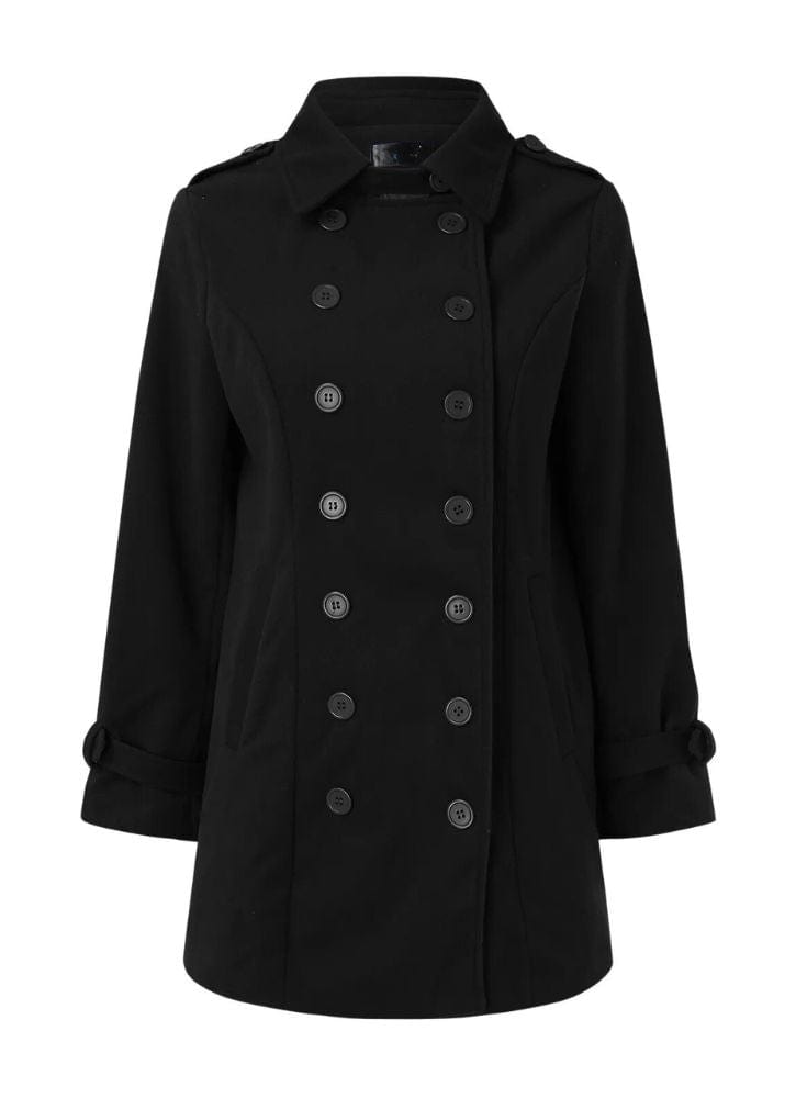 Rona Wool Long-Sleeve Coat