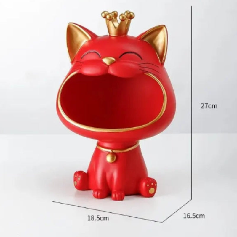 WhiskerVault Decorative Cat Storage Box