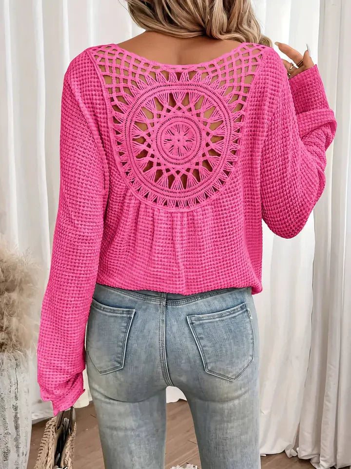 Susana | Boho Crochet Sweater