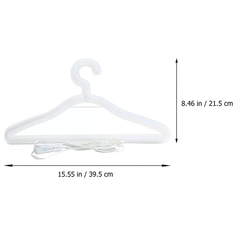LumaHook – Stylish illuminated hangers for easy wardrobe navigation