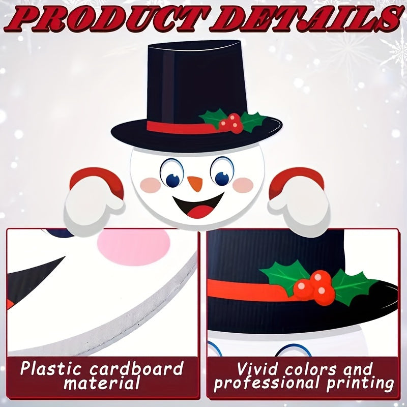 Festive | 3-Piece Christmas Fence Decor Set