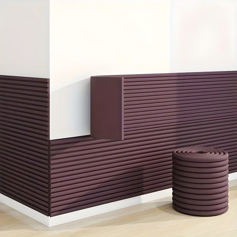 3D wall panels with edge protection