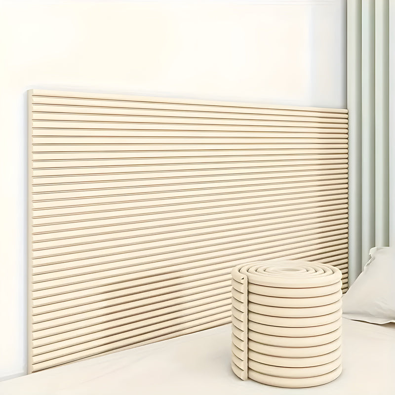 3D wall panels with edge protection