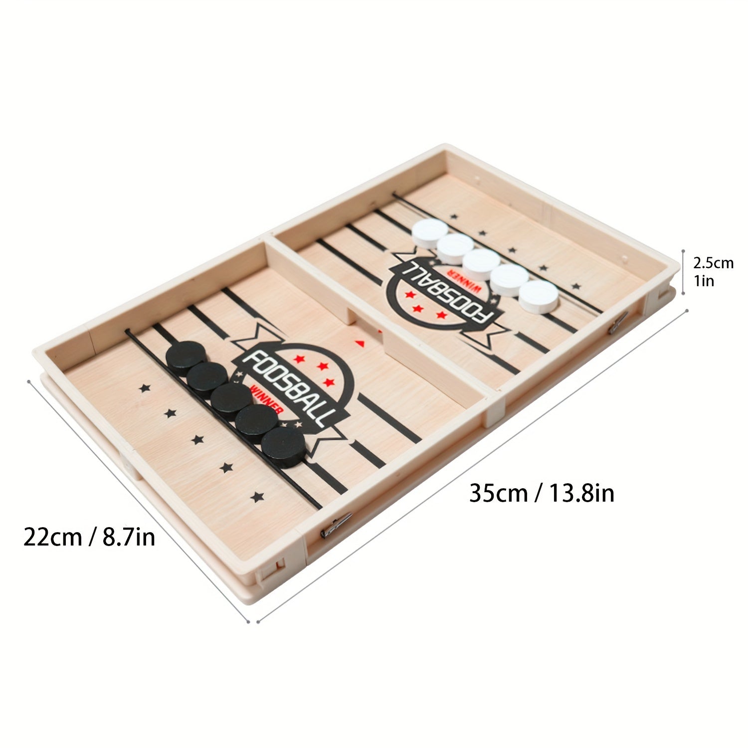 Tabletop Slingshot Hockey Wooden Table Game