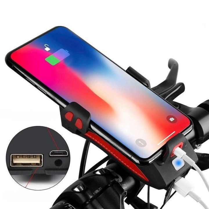 Holder for bicycle phones