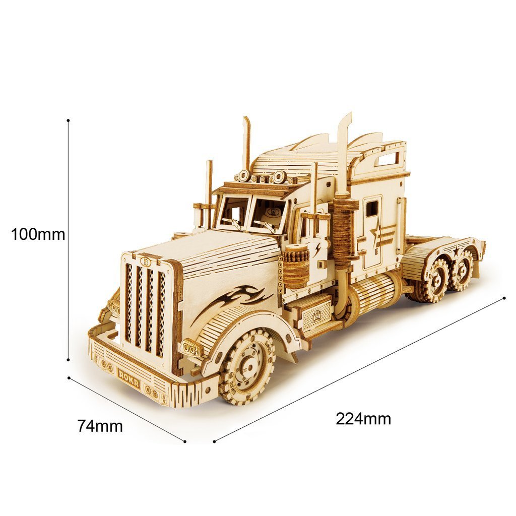 3D Truck Puzzle 1:40