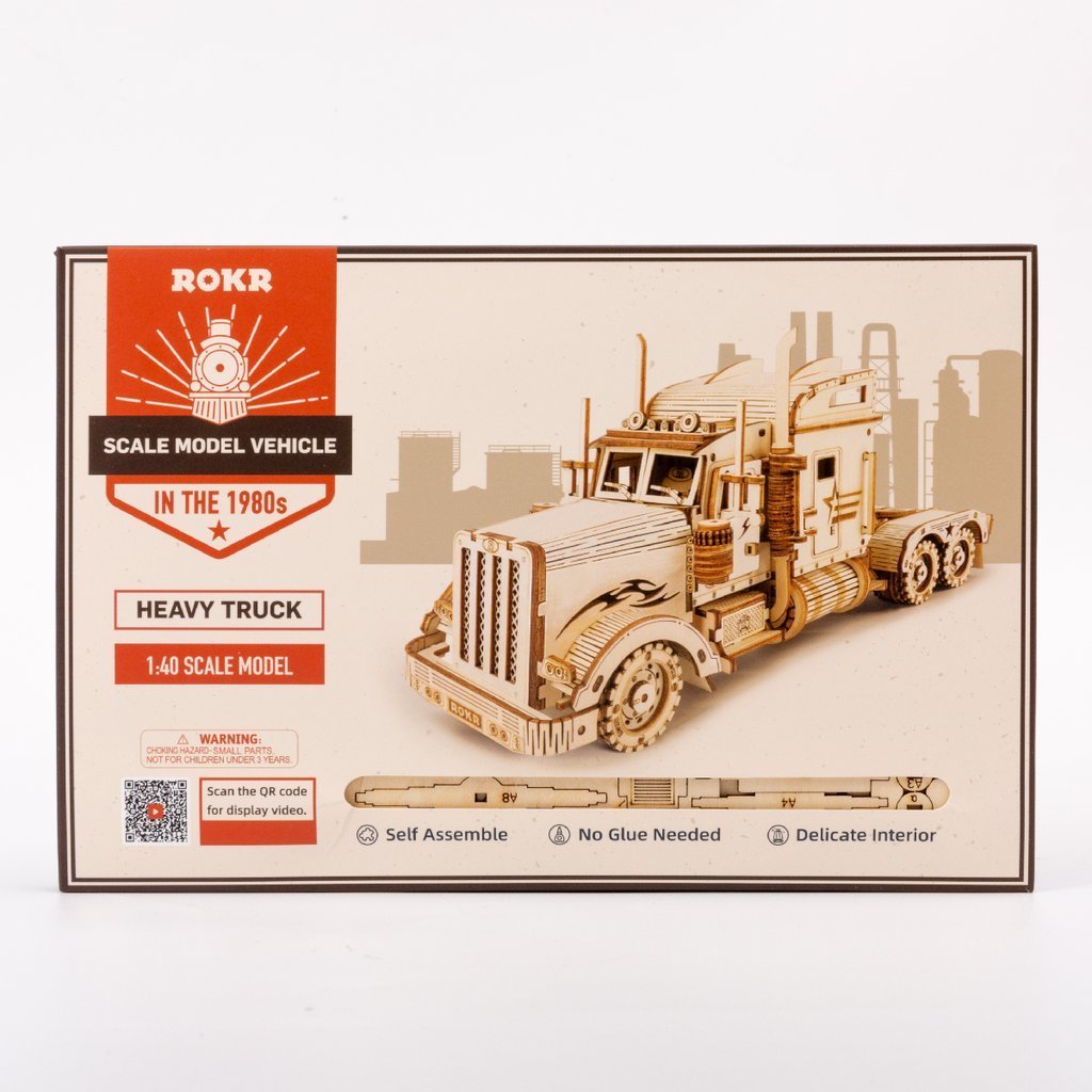 3D Truck Puzzle 1:40