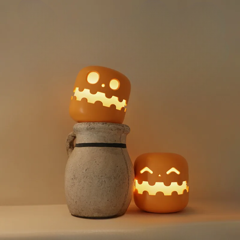 Spooky Pumpkin Lamp – A Must-Have for Your Halloween!