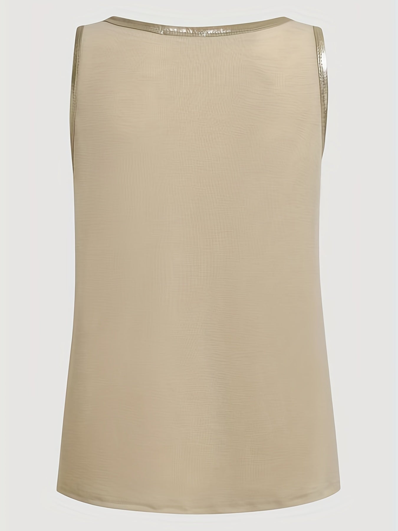 Thyra | Elegant Tank Top with Contrast Details – Stylish and Comfortable Design