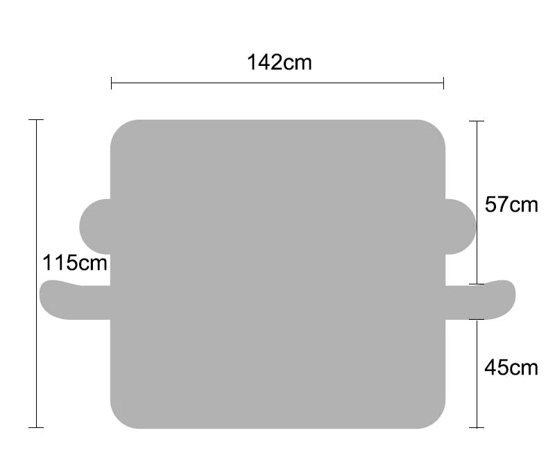 Magnetic anti-snow cover for car