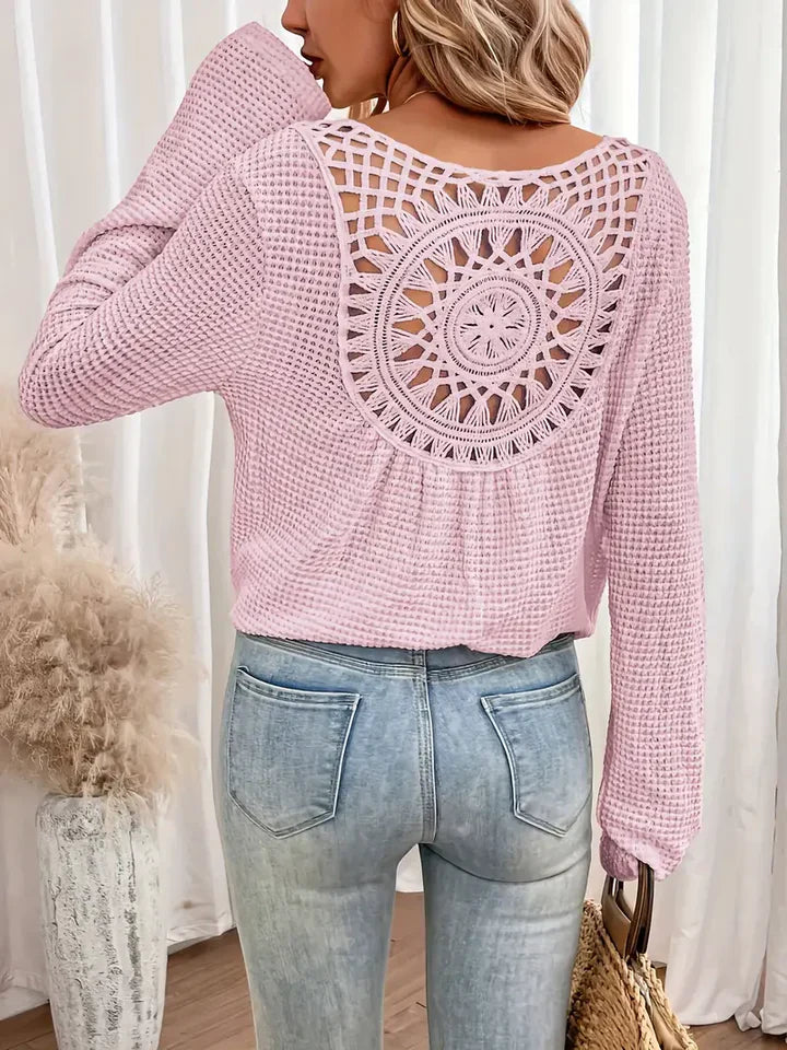 Susana | Boho Crochet Sweater