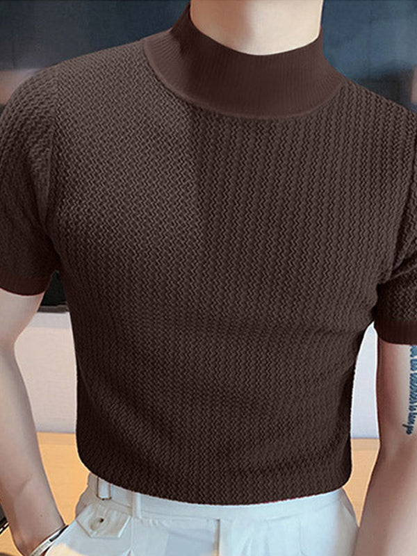 Conrad Casual Short-Sleeve Turtleneck