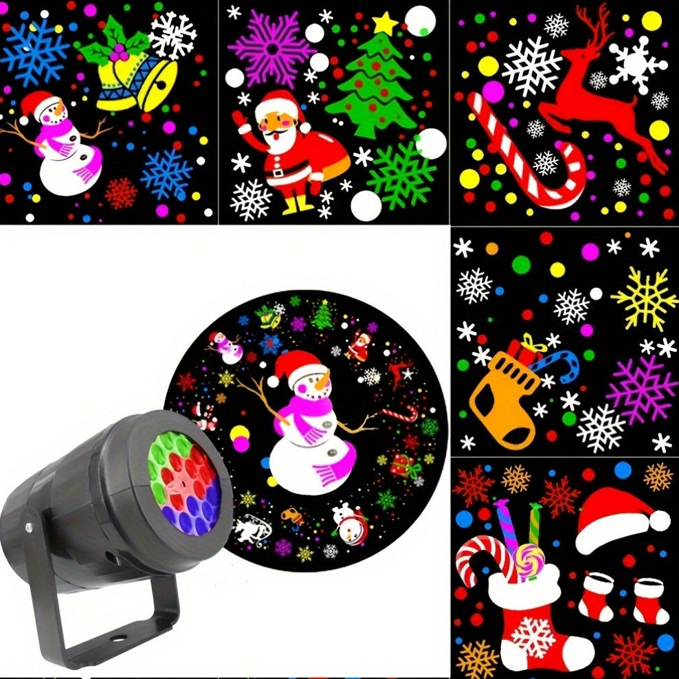 USB Powered LED Christmas Projector Light