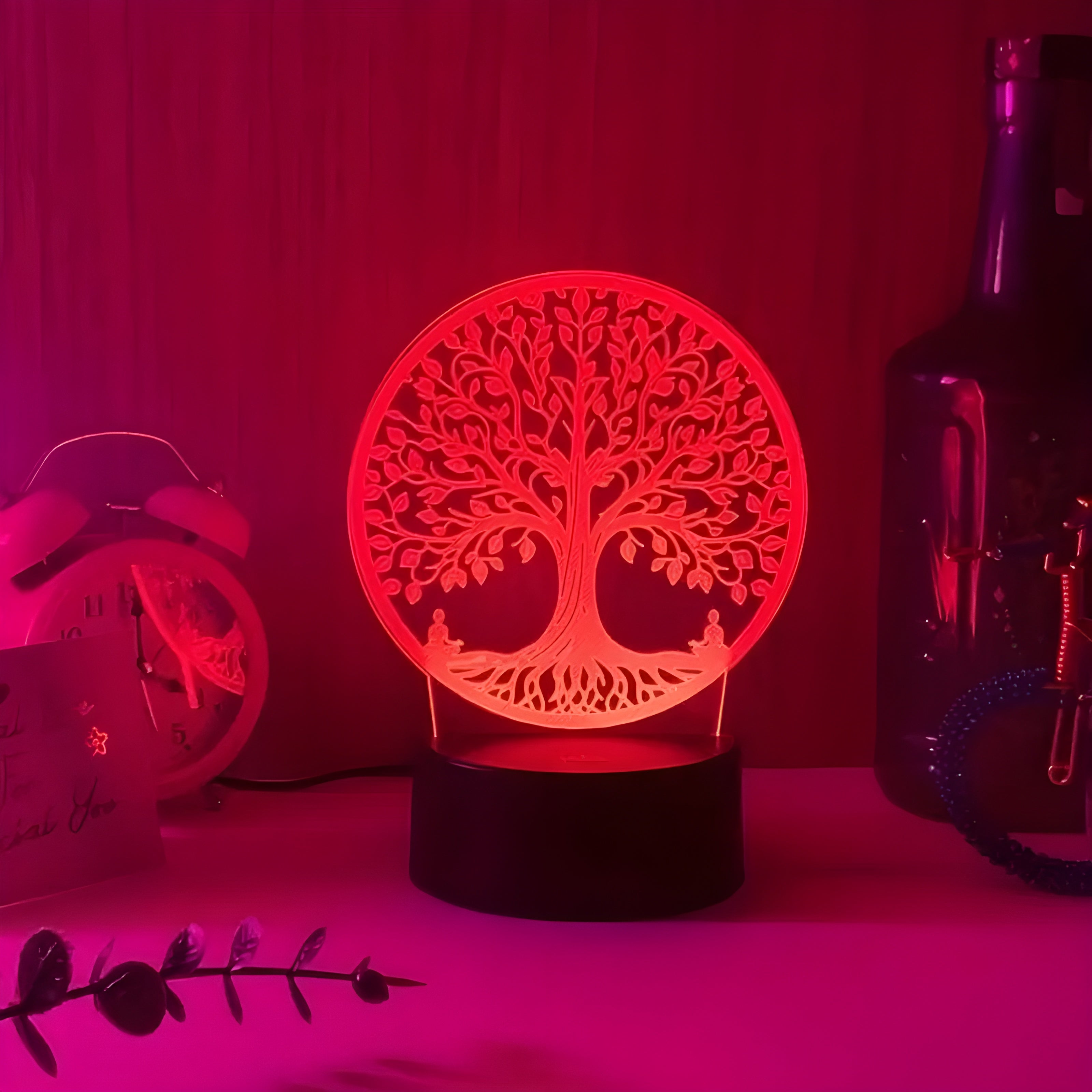 DreamGlow - 3D LED Lamp for Stylish Bedroom Lighting