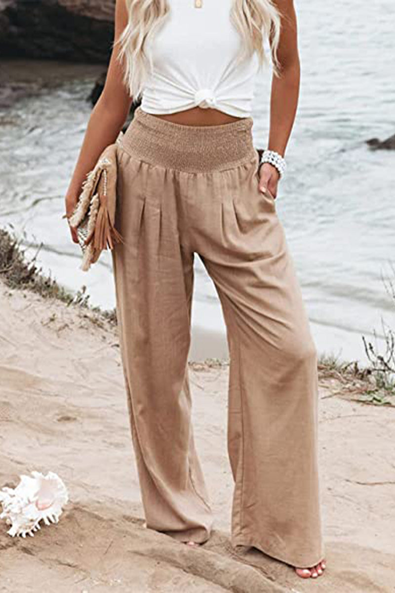 Angela | Women's High-waisted Palazzo Pants