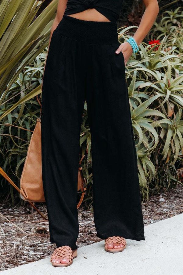 Angela | Women's High-waisted Palazzo Pants