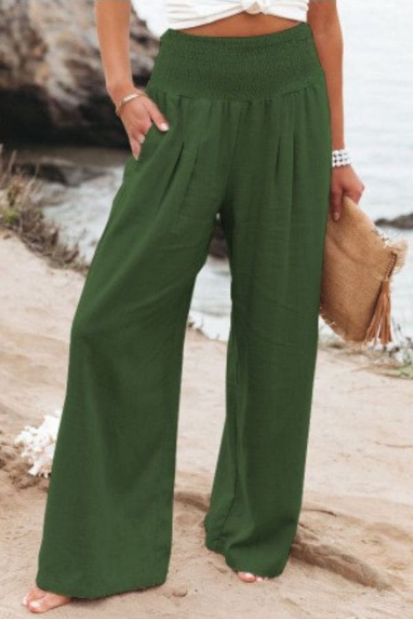 Angela | Women's High-waisted Palazzo Pants