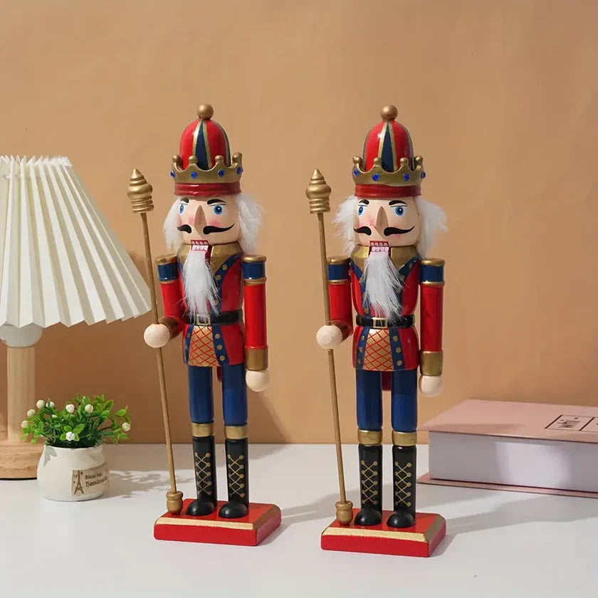 FestiveGuard - Traditional Nutcracker Decoration for Christmas Fun