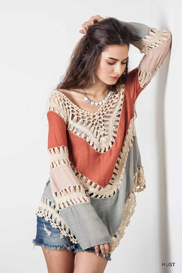 Isla Boho Beach Blouse