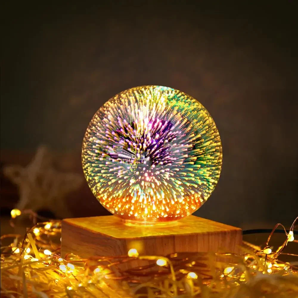 GlowSphere USB Crystal Ball Lamp - Magical Atmosphere in the Bedroom