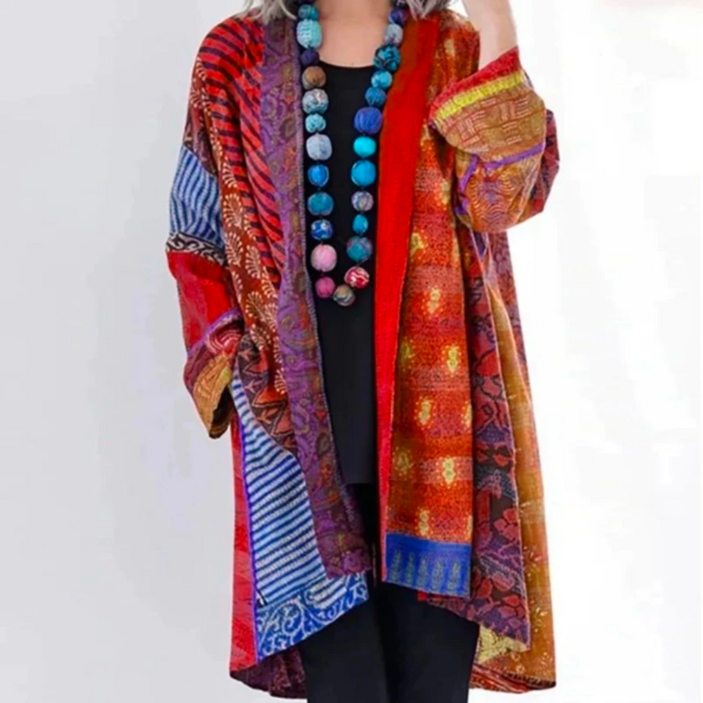 Lelia | Colorful Long Jacket for Women