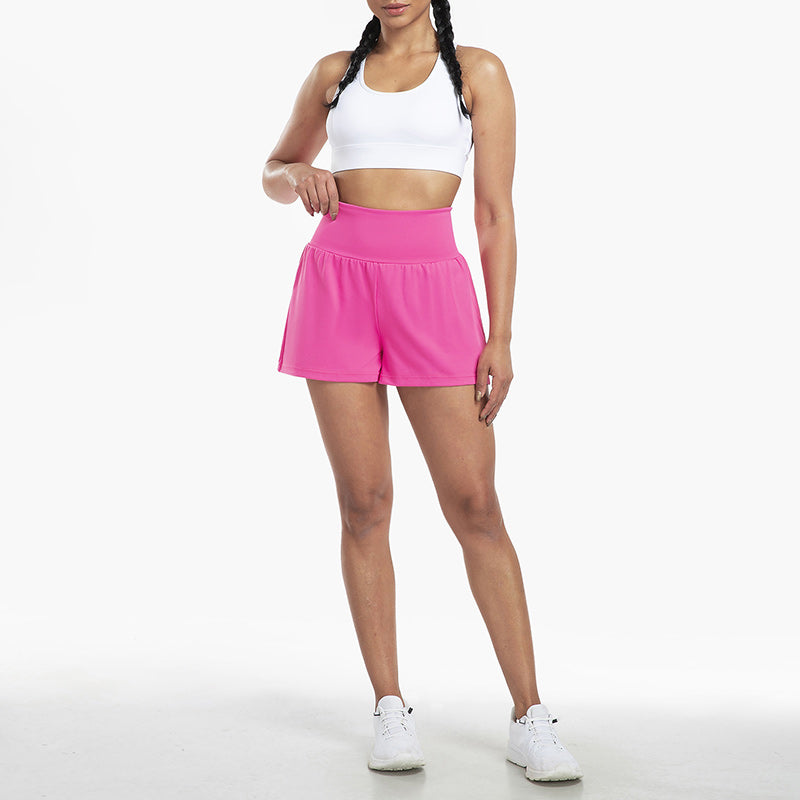 Rebecca - High-Waisted Sports Shorts