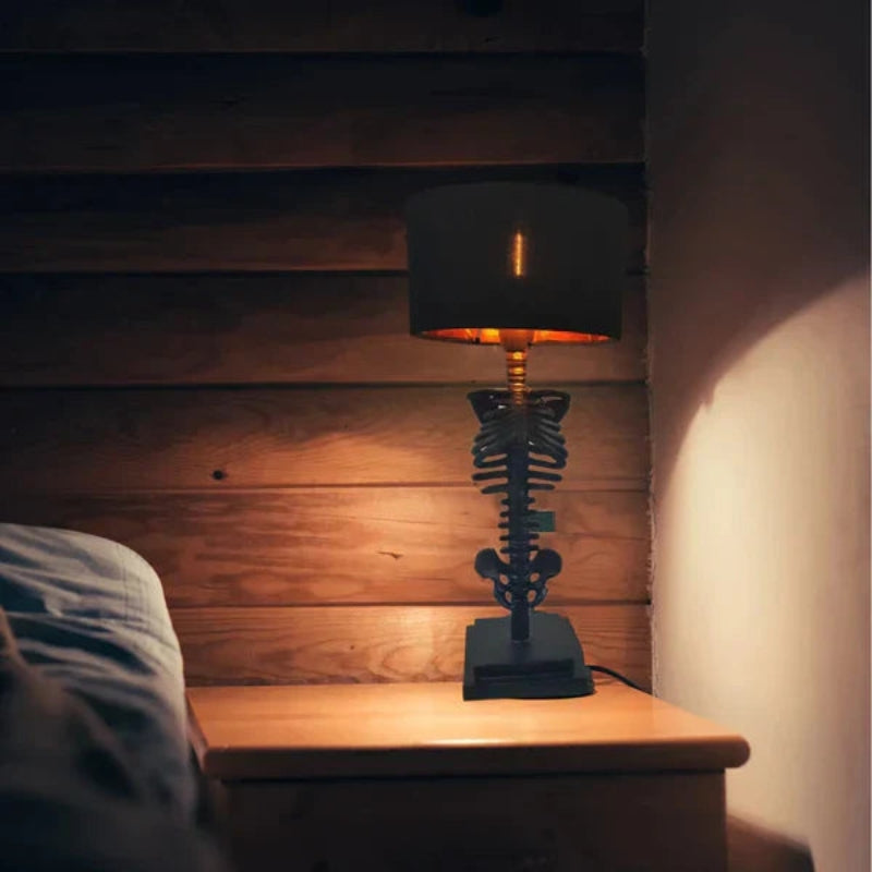 SkullGlow LED Skull Table Lamp