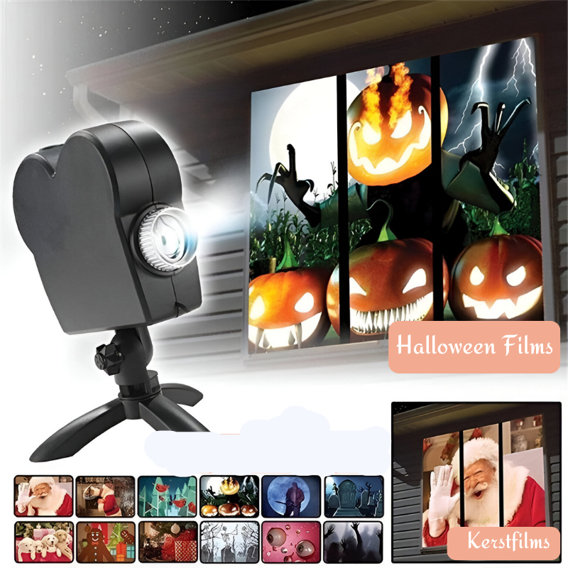 PhantomGlow - Halloween Hologram Projector