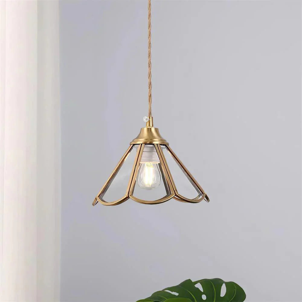 LumiGlas Pendant Lamp – elegant lighting with textured glass shade