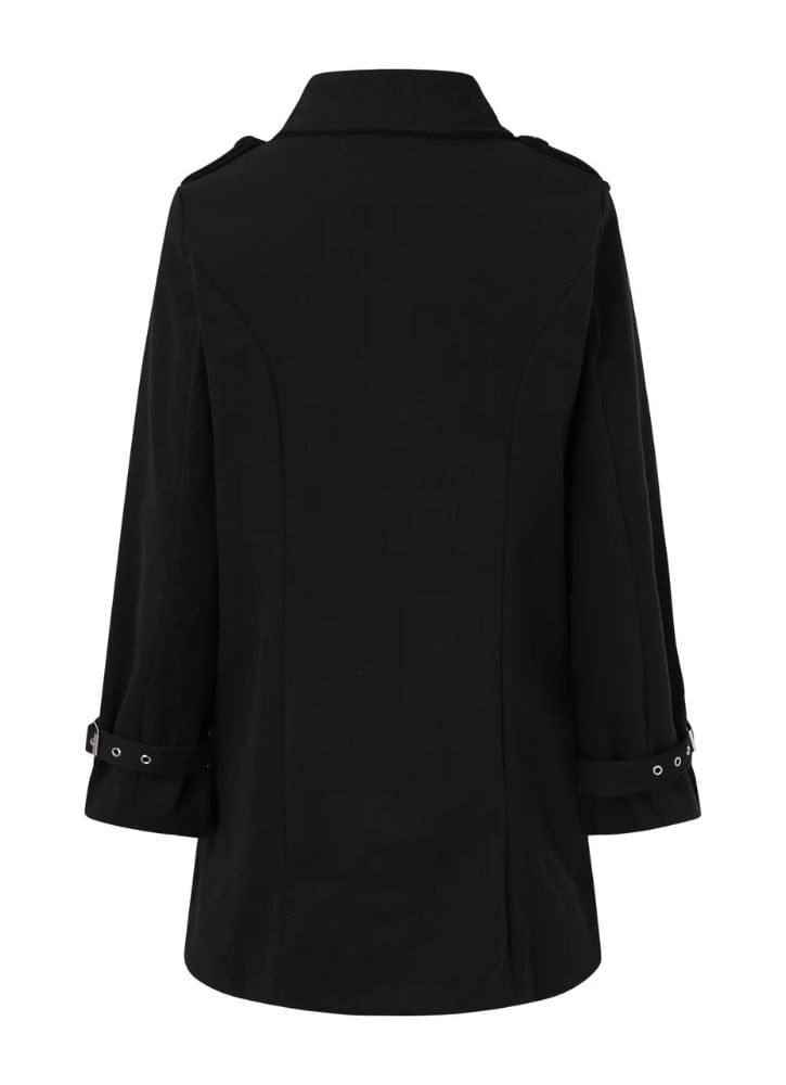 Rona Wool Long-Sleeve Coat