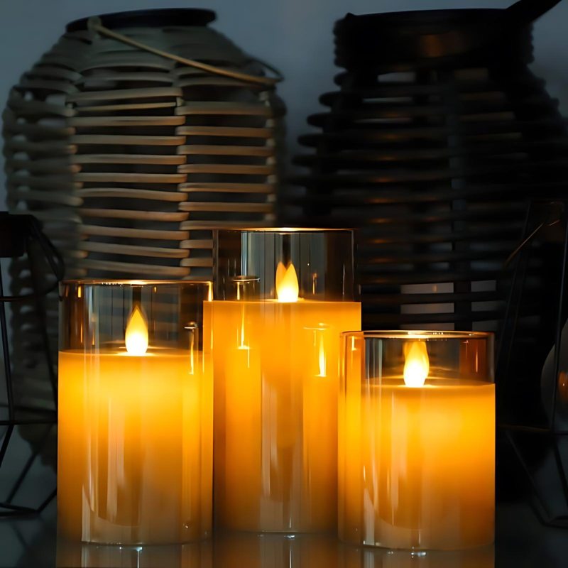 Electric Candles | 3 Adjustable LED Lights