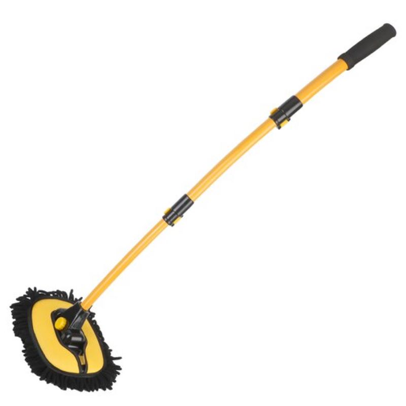 Heavy-Duty Car Wash Mop with Extendable Handle