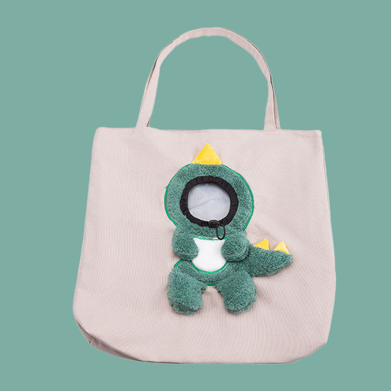 PetPouch - Cute Linen Pet Bag