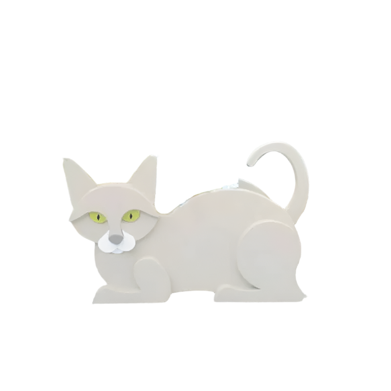 PurrPot Decorative Cat-Shaped Flower Pots