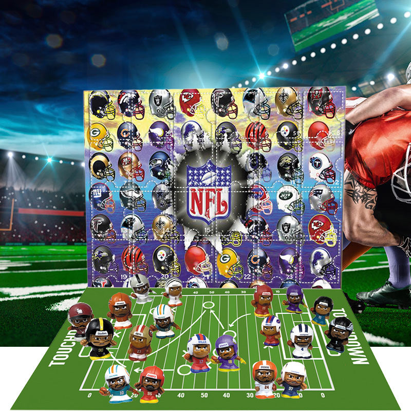 NY NFL Advent Calendar - the one with 24 small doors