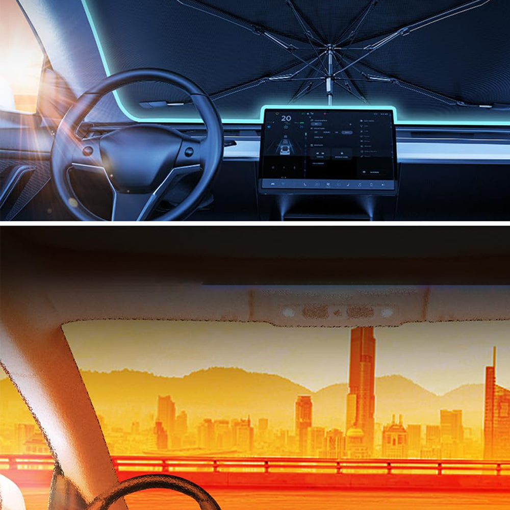 CoolGuard Car Sunshade – Effective UV Protection and Cooling Sun Cover for the Car