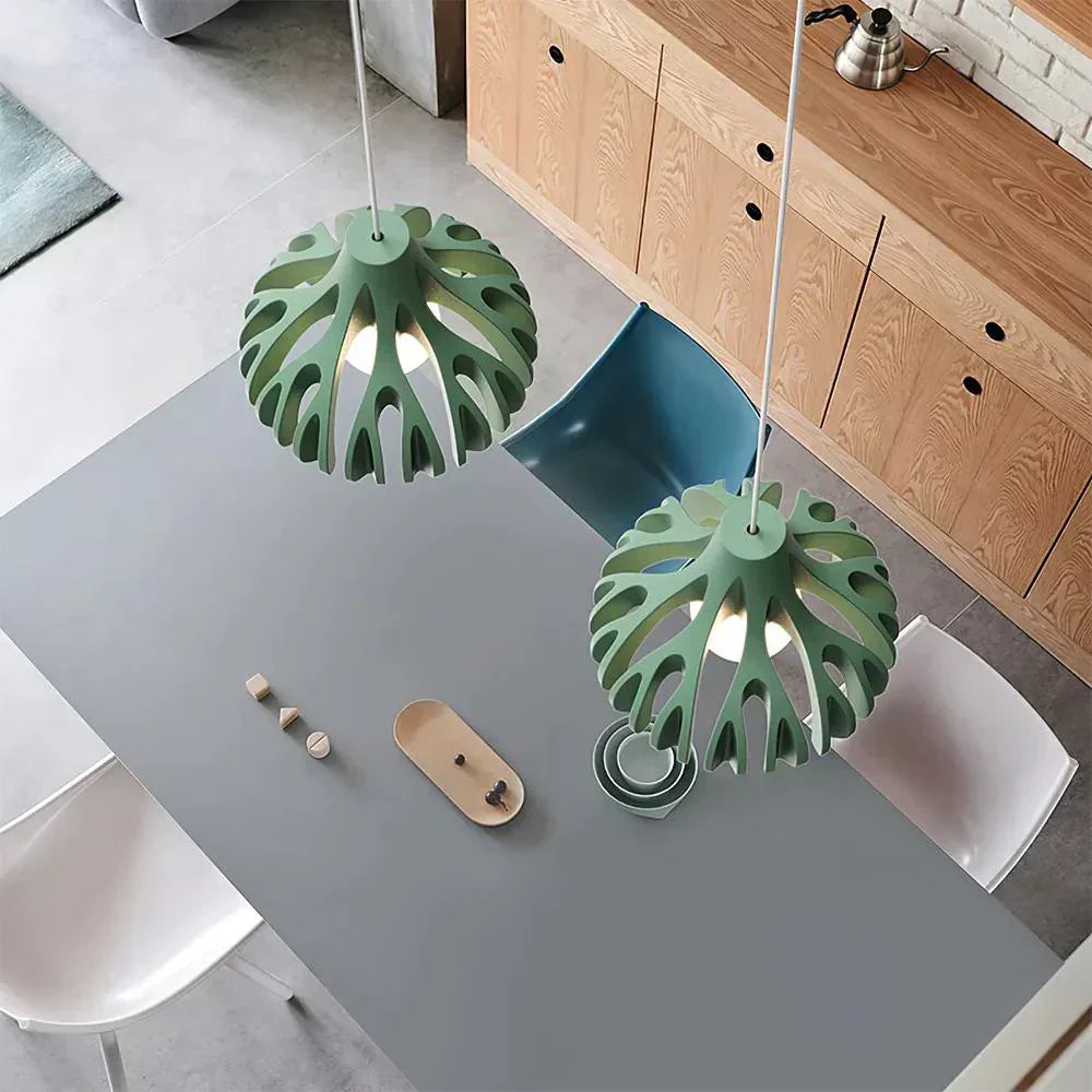 NatureGlow - Leaf-Inspired Wall Shelf