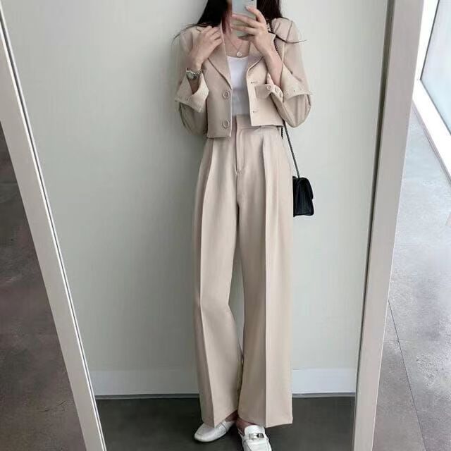 Chic Pants Suit Set for Women