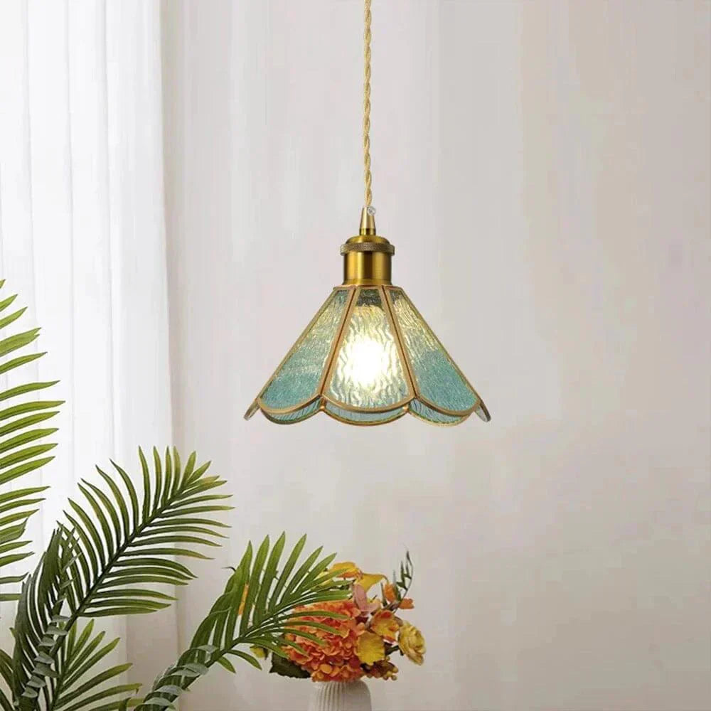LumiGlas Pendant Lamp – elegant lighting with textured glass shade