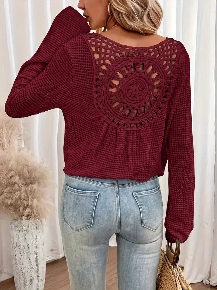 Susana | Boho Crochet Sweater