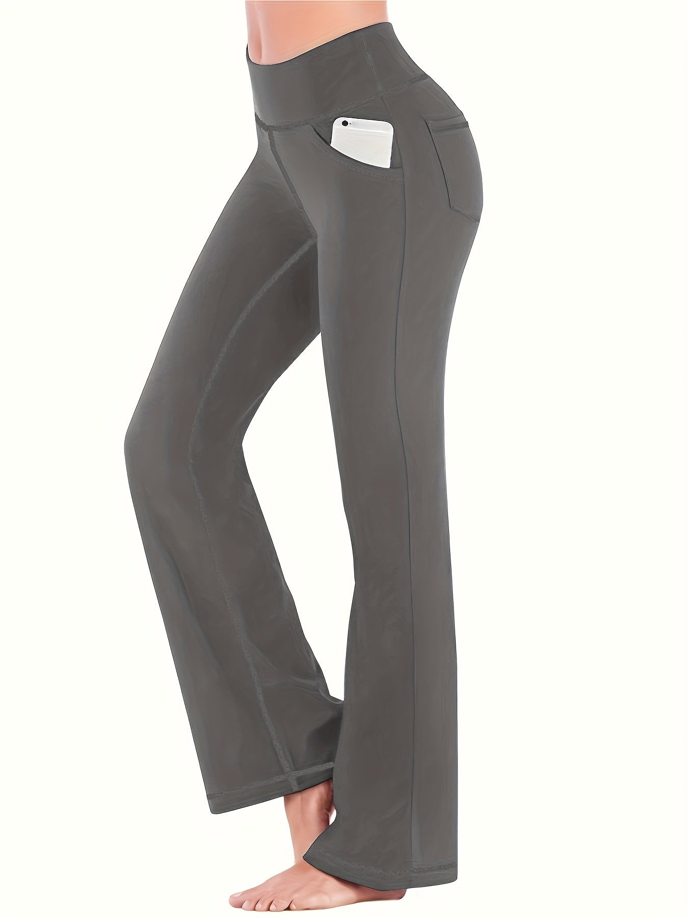 Bella | High-Waist Flared Leg Yoga Pants for a Comfortable Stretch