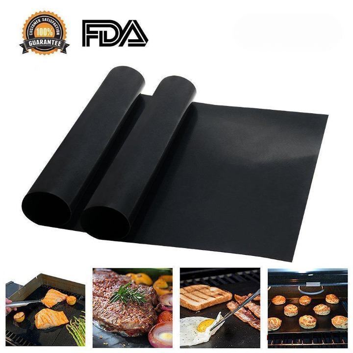 Grill mats for grilling and baking