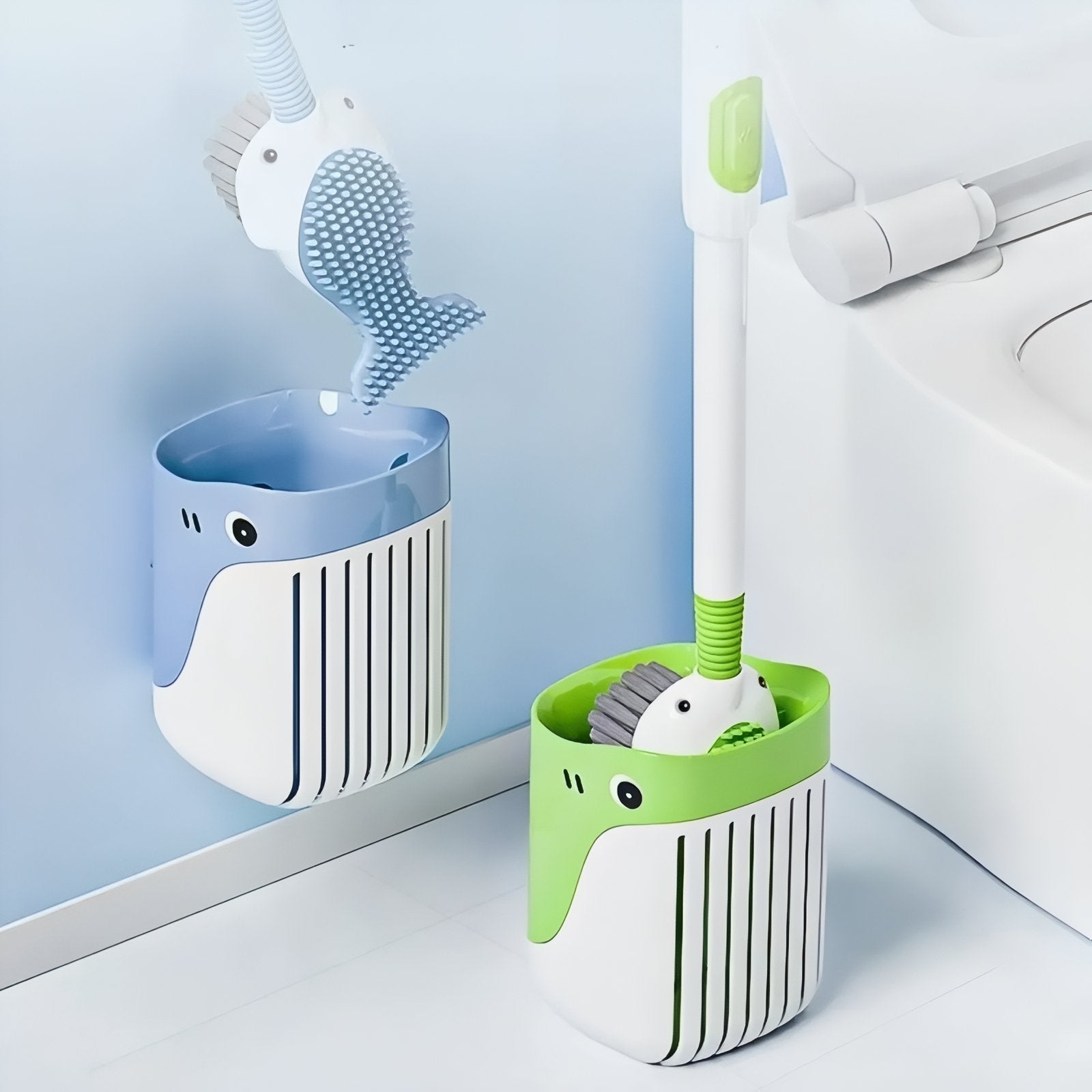 FinFlush - WC Brush Fish Cleaner