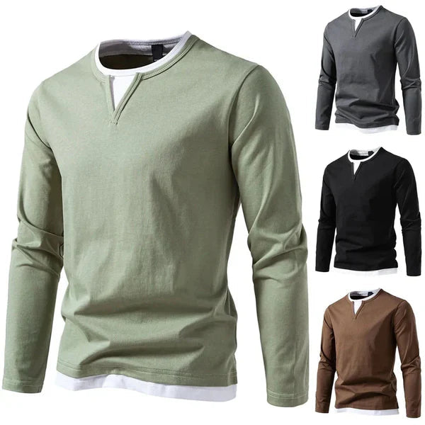 Adam - Casual V-neck Sweater