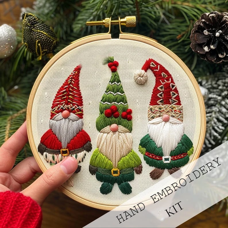 Christmas Embroidery Kit – Perfect for Festive Decorations, Buy 1 Get 1 Free