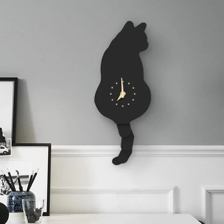 PurrfectTime - Fun Wall Clock for Cats