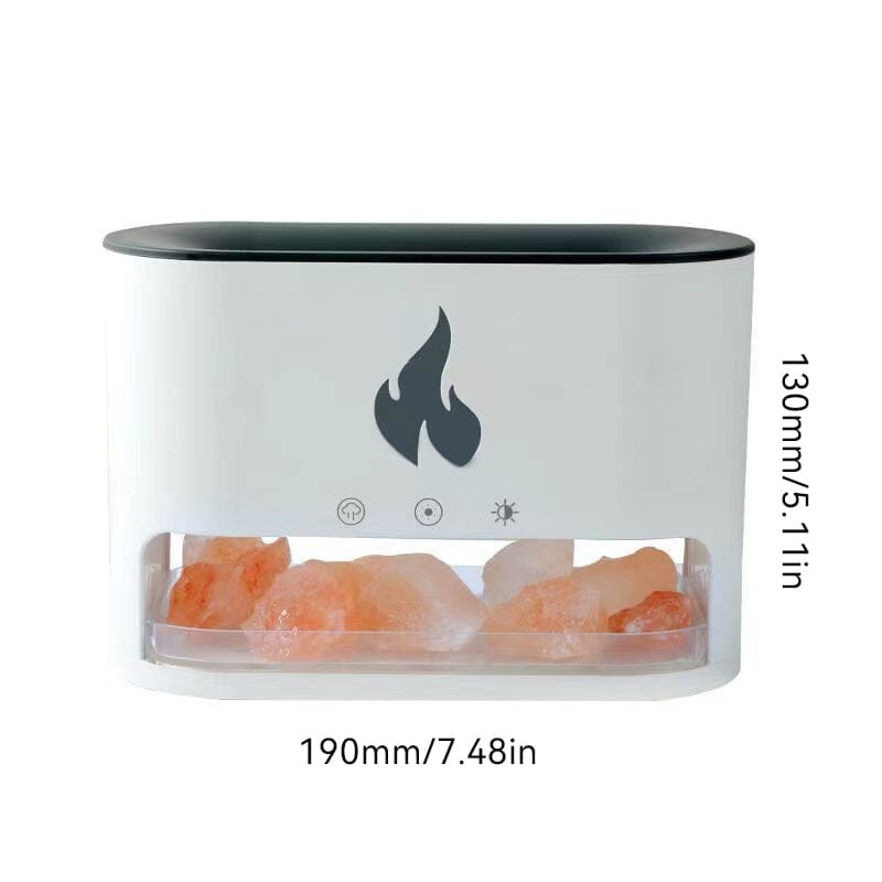 Aroma flame humidifier