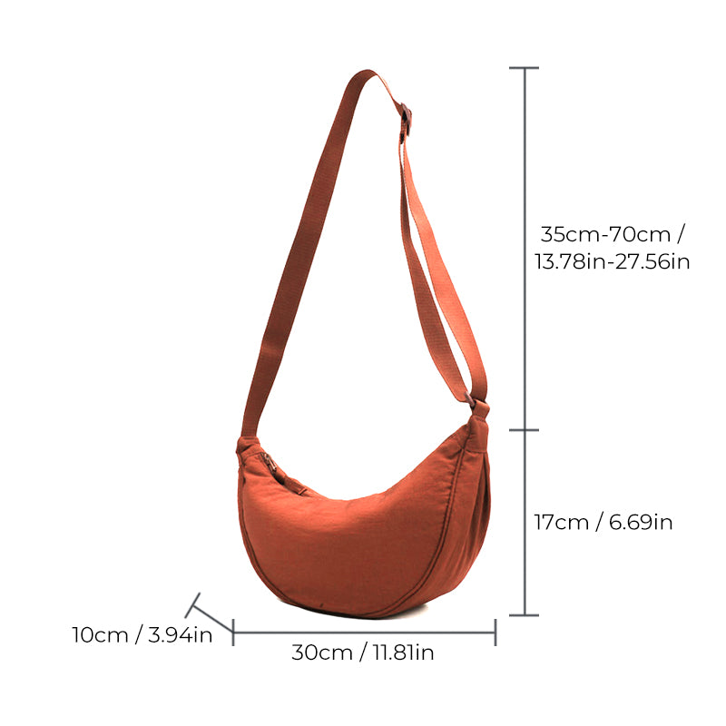 CurveCross - Stylish, foldable shoulder bag for fashion on the go