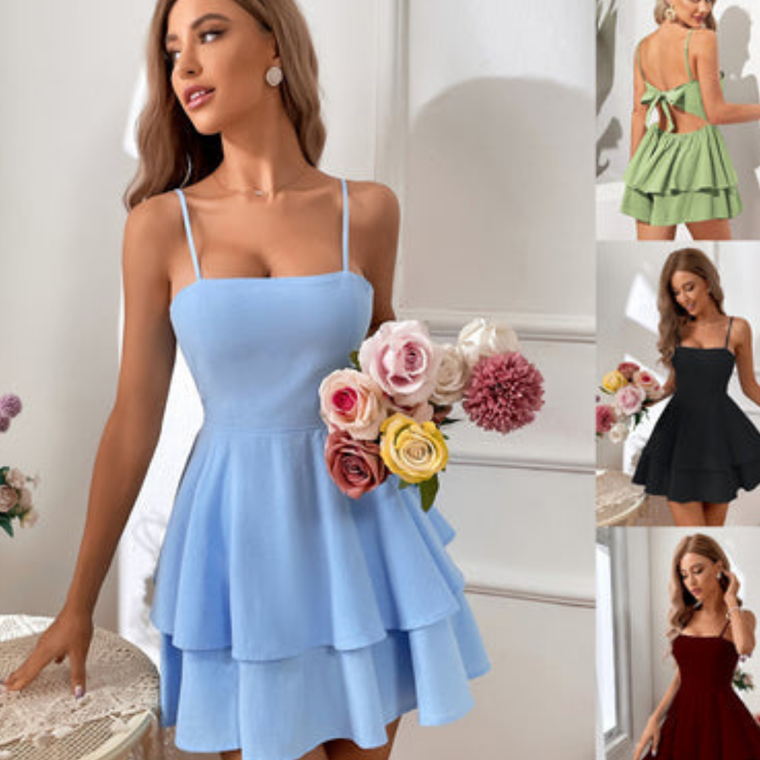 Marly - Spaghetti Strap Dress