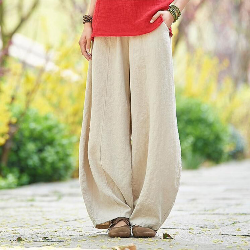 Airy pants for women